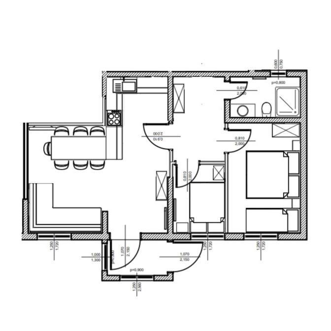 Socaland Apartmaji Exteriér fotografie